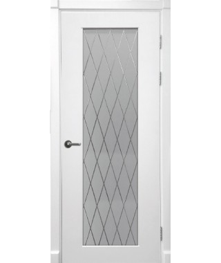 Дверь с ПВХ покрытием Ольбия ДО (Софт Белый) Дверь с ПВХ покрытием Ольбия ДО (Софт Белый)