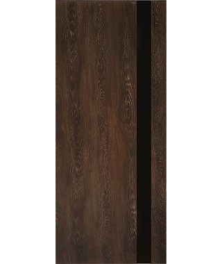 Дверь из экошпона Платинум П-3 Шале мореный (Черный лакобель) Дверь из экошпона Платинум П-3 Шале мореный (Черный лакобель)