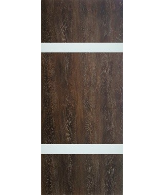 Дверь из экошпона Платинум П-6 Шале мореный (Белый лакобель) Дверь из экошпона Платинум П-6 Шале мореный (Белый лакобель)