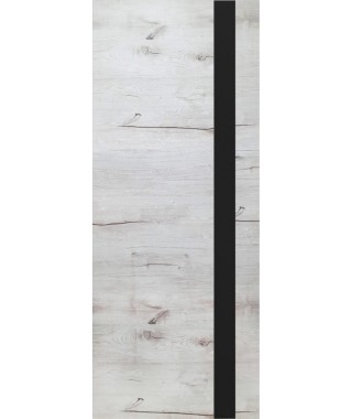 Дверь из экошпона ROYAL-2 Дуб Арктика (Черный лакобель) Дверь из экошпона ROYAL-2 Дуб Арктика (Черный лакобель)