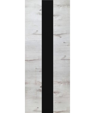 Дверь из экошпона ROYAL-3 Дуб Арктика (Черный лакобель) Дверь из экошпона ROYAL-3 Дуб Арктика (Черный лакобель)