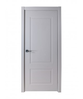Дверь с ПВХ покрытием Твин 50 ДГ (Софт Белый) Дверь с ПВХ покрытием Твин 50 ДГ (Софт Белый)