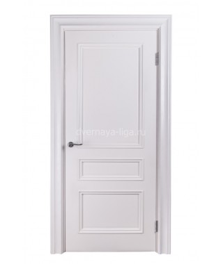 Дверь из шпона Барселона ДГ резной багет (Белый ясень) Дверь из шпона Барселона ДГ резной багет (Белый ясень)