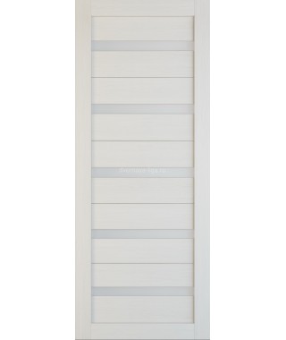 Дверь из экошпона Техно 5 Лиственница (белое стекло) Дверь из экошпона Техно 5 Лиственница (белое стекло)